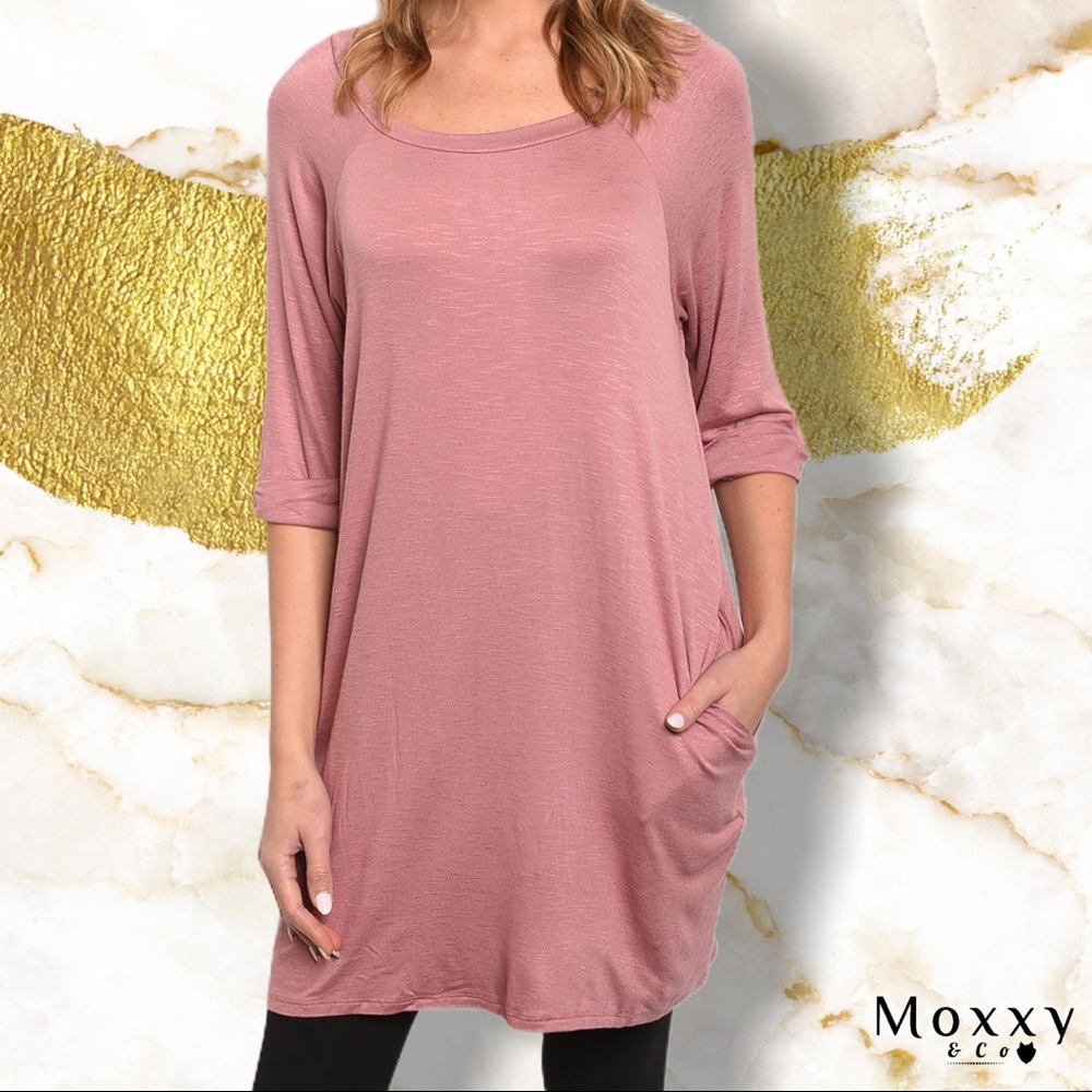Casual Mauve Midi 💞